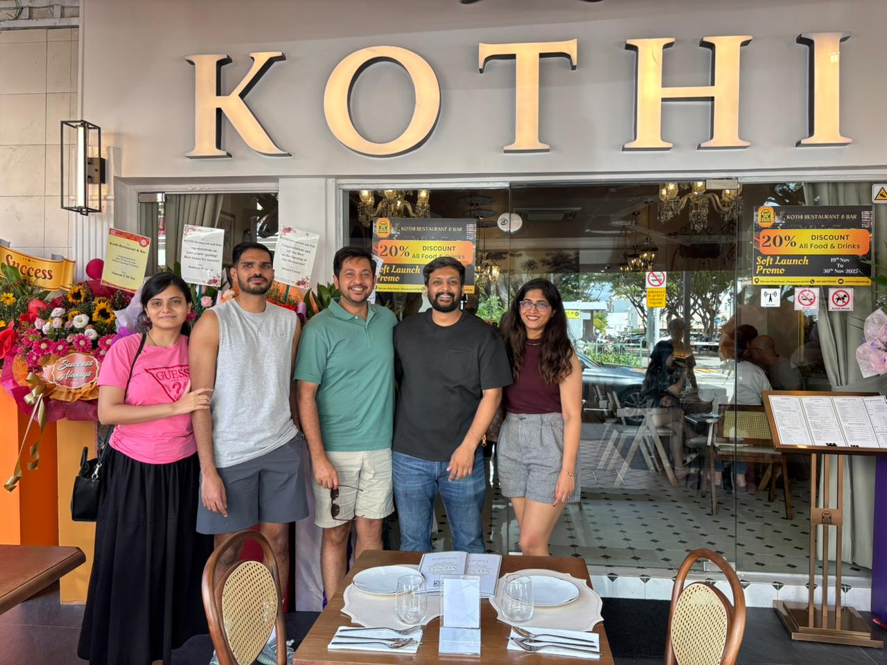 Celebrating at KOTHI